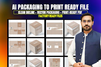 convert ai packaging design into print ready vector files