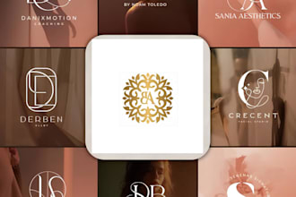 premium luxury fashion, nail, beauty, jewellery, perfume logo design