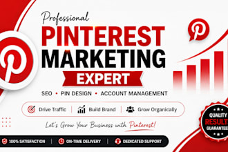 pinterest marketing assistant and pin designer