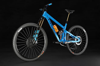 create realistic 3d mtb bicycle design, model, rendering and animation