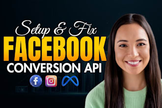 setup and fix meta facebook pixel conversion api with server side tracking