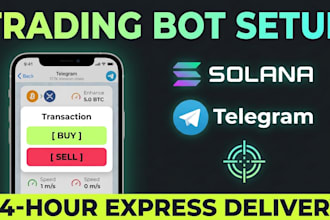 set up solana telegram trading bot and automated scripts