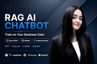 build expert rag chatbot, ai agent and automated ai website