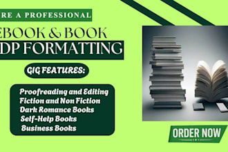 write and format your ebook for amazon KDP publishing