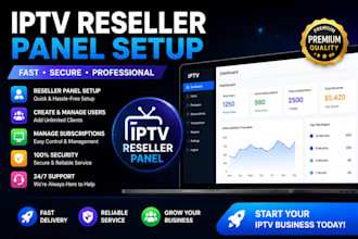 provide reseller panel with credit for all server