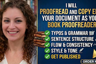 proofread and edit your ebook, or document with precision