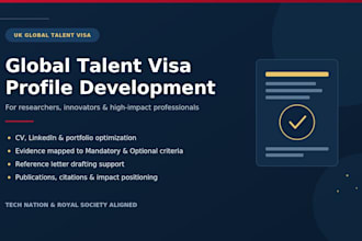 optimize your UK global talent visa profile  evidence