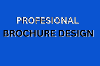 design modern brochure and flyer design