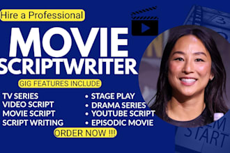 create cinematic horror scary movie script, feature film or true crime script