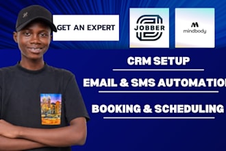 be your jobber CRM and mindbody setup expert