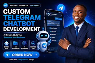 develop a telegram crypto trading bot for binance, bybit and mt5