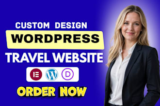 design travel website tourism website tour booking travel agency website