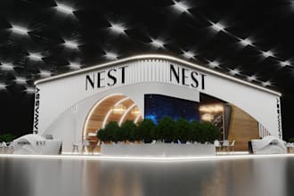 do premium trade show booth design for builders