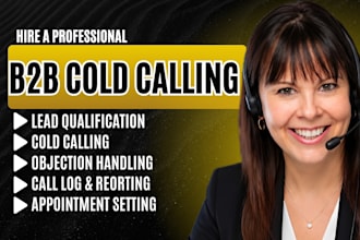 do real estate cold calling b2b lead generation appointment setting saas calls