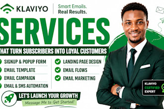 setup klaviyo email marketing klaviyo email design klaviyo flows shopify klaviyo