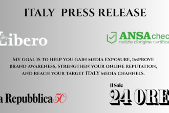 write and distribute your italy press release to italian media outlets