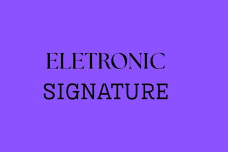 do a unique electronic signature for your business