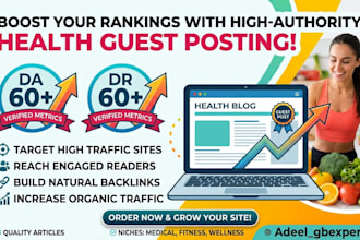 build powerful health backlinks with health guest post