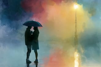 draw watercolor book cover