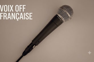 votre voix off en francais pour tous vos projets