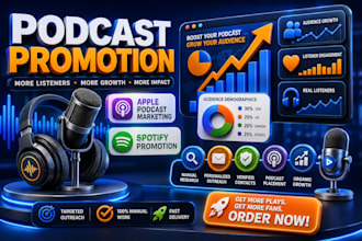 do podcast promotion apple podcast marketing spotify promotion