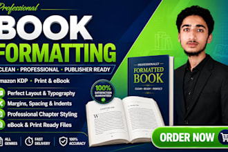 professionally format your book for print and ebook