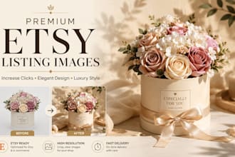 create premium etsy listing images