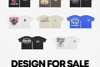 design a unique streetwear t shirt graphic for your clothing brand