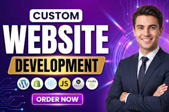 develop custom ai website and ai web application software