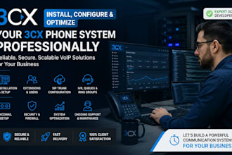 install configure and optimize your 3cx phone system professionally