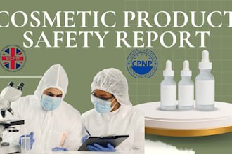 do ingredient review toxicology report safety data sheet for cosmetic product