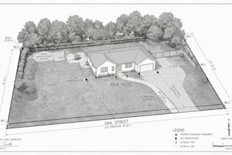 ca property boundary survey house stakeout gps land survey for building permit