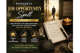 help you with powerful job opportunity spell, career success and prosperity