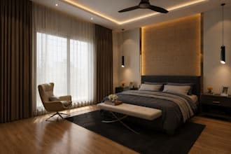 create interior design and renderings