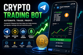 build a crypto trading telegram bot