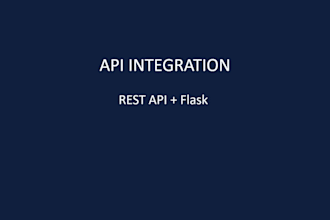 python flask third party API integration