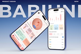 mobile app in figma for startups and products