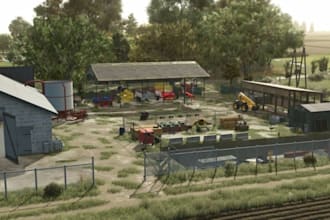 create a custom savegame and fully built farm for farming simulator 25