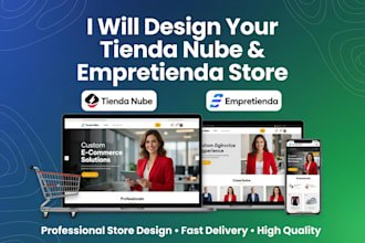design or migrate tiendanube or empretienda store to shopify or any cms