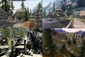 make custom mod for skyrim, fallout 4 arma3 or sfm assets