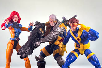 sculpt 3d articulated anime action figure collectible toy design for 3d printing