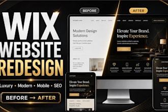 do wix website redesign, wix redesign and redesign wix website