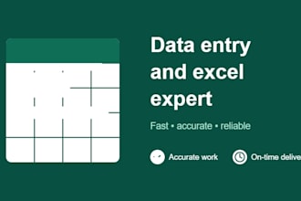 do accurate data entry and copy paste work