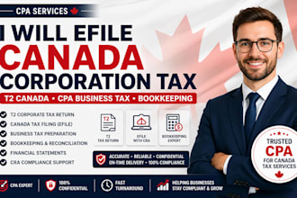 efile canada corporation tax, t2 canada, CPA business tax, canada bookkeeping