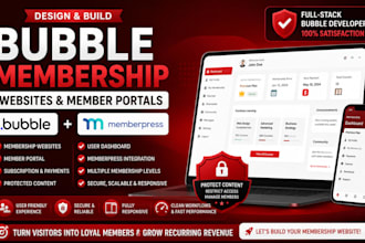 design bubble membership ar member website membership memberpress bubble fix