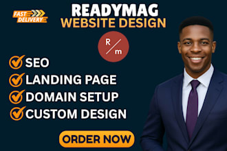 design readymag website or landing page readymag website portfolio website