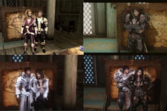 make custom player houses, npcs flowers for skyrim game, fallout 4 scum