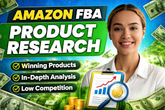 do amazon fba product research and find winning product