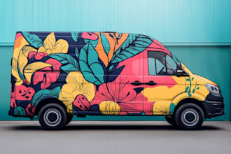 do vehicle wrap design car wrap design