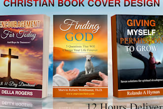 do christian book cover, kindle book cover and daily devotion ebook cover